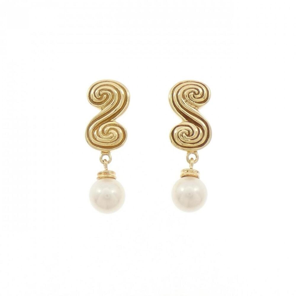 TIFFANY & CO. Gold Pearl Earrings